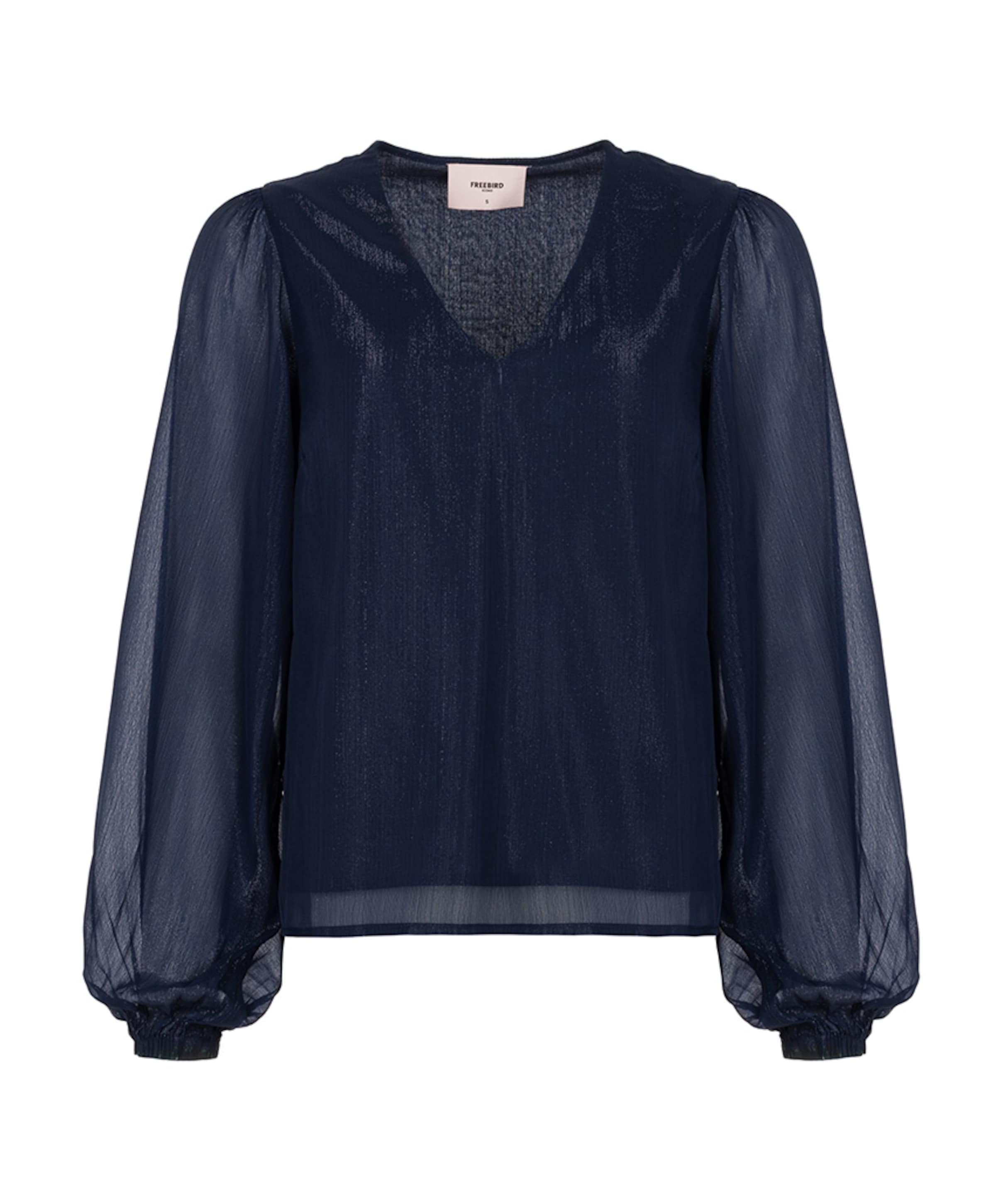 Dames blouse blauw