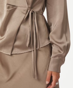 Dames blouse beige