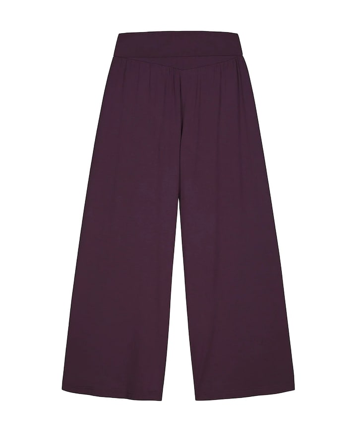 Dames pyjamabroek paars