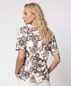 Dames T-shirt beige