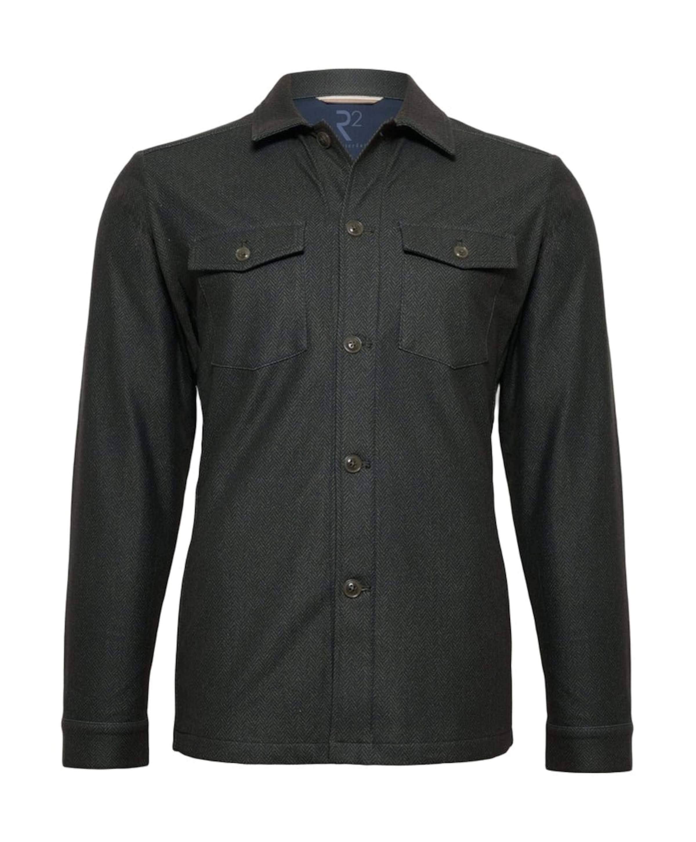 Heren overshirt groen