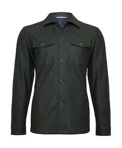 Heren overshirt groen
