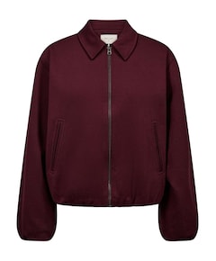 Dames jas bordeaux