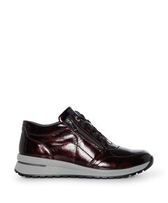 Inessa dames sneakers bordeaux