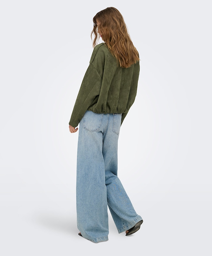 Dames jas groen