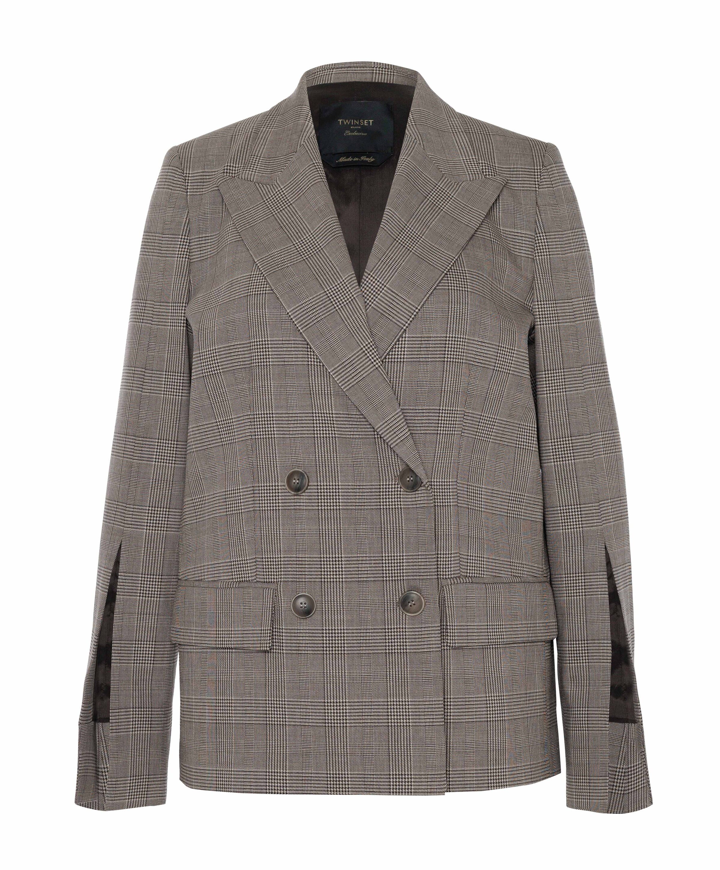 Dames blazer beige