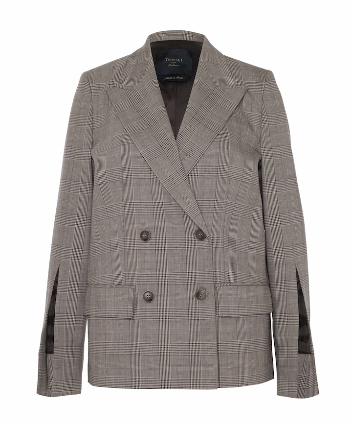 Dames blazer beige
