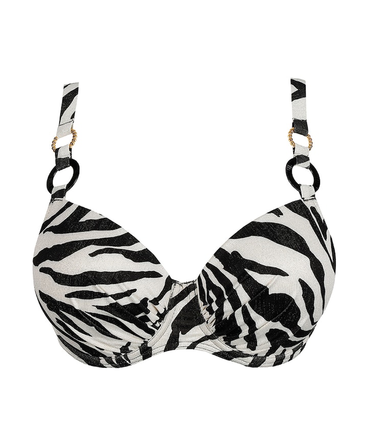 Dames bikinitop beige