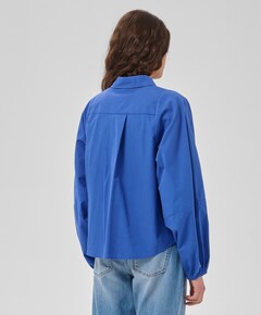Dames blouse blauw