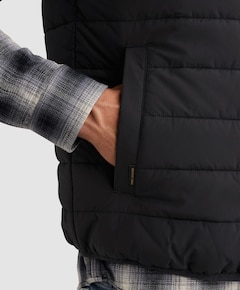 Heren bodywarmer blauw