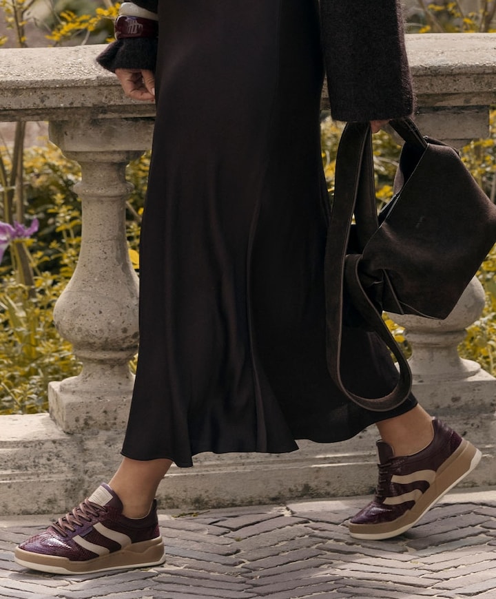 Sam Naomi dames sneakers bordeaux