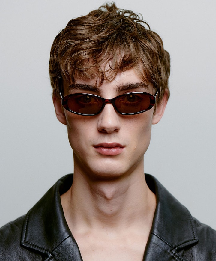 Uniseks zonnebril bruin