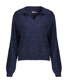 Dames trui blauw