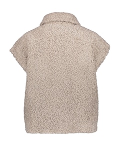 Dames gilet beige