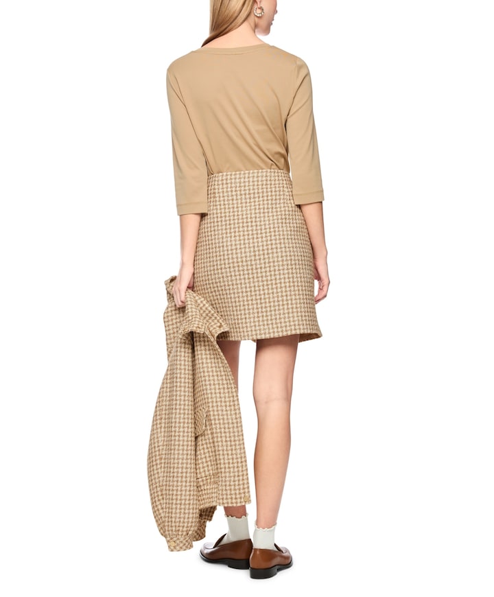 Dames rok beige