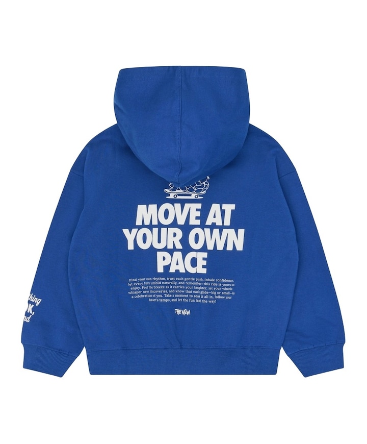 Jongens hoodie blauw