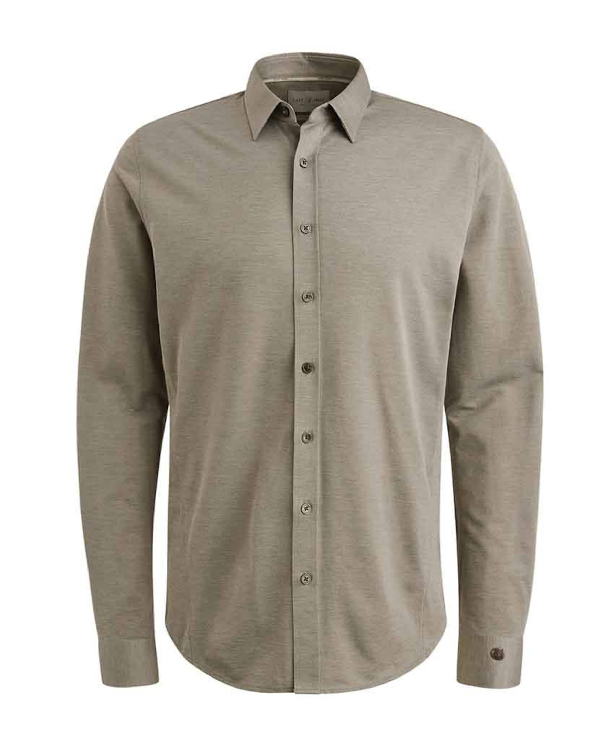 Overhemd lange mouw grijs
