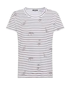 Dames T-shirt bruin