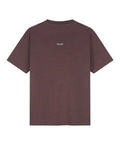 Heren T-shirt bruin