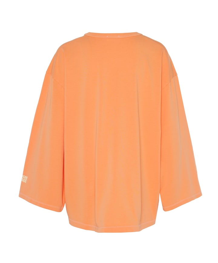 Dames longsleeve oranje