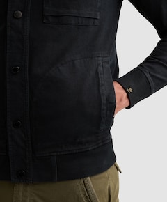 Heren vest blauw