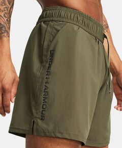 Ua Woven Wdmk short groen