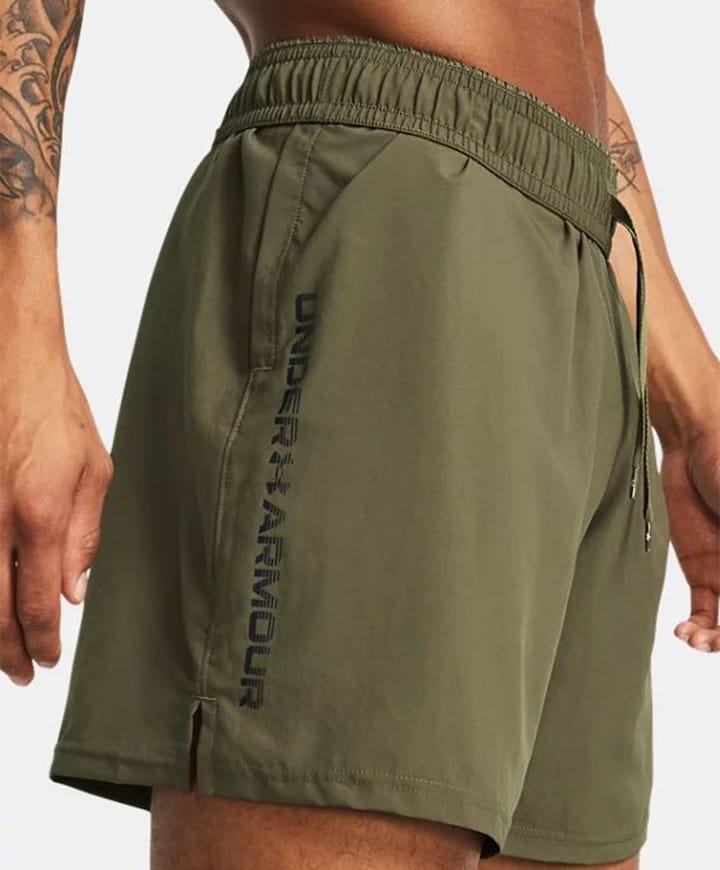 Ua Woven Wdmk short groen