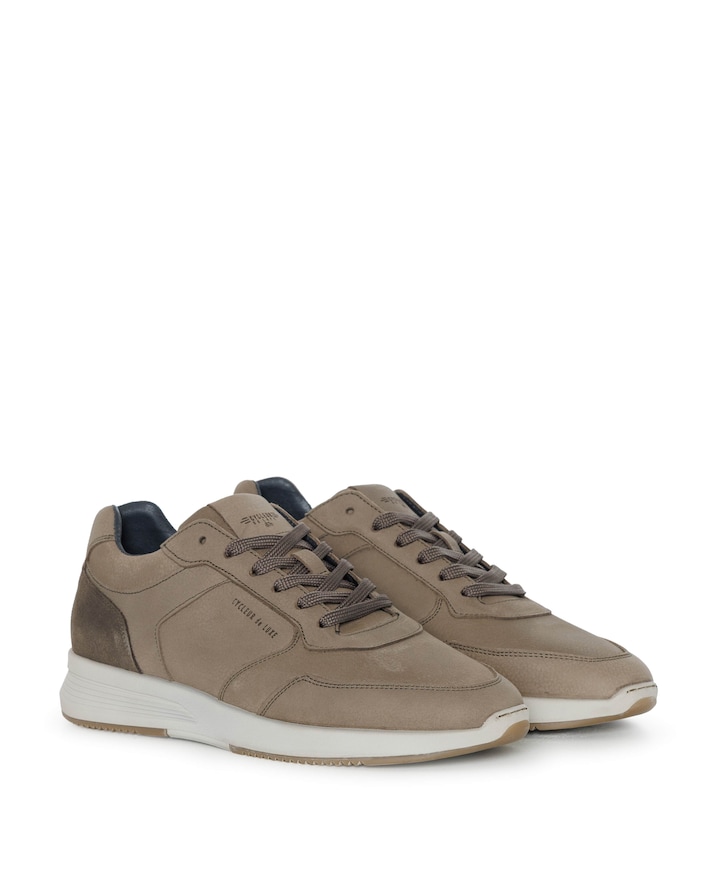 heren sneakers beige