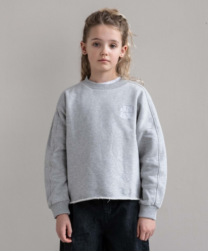 Meisjes sweater grijs