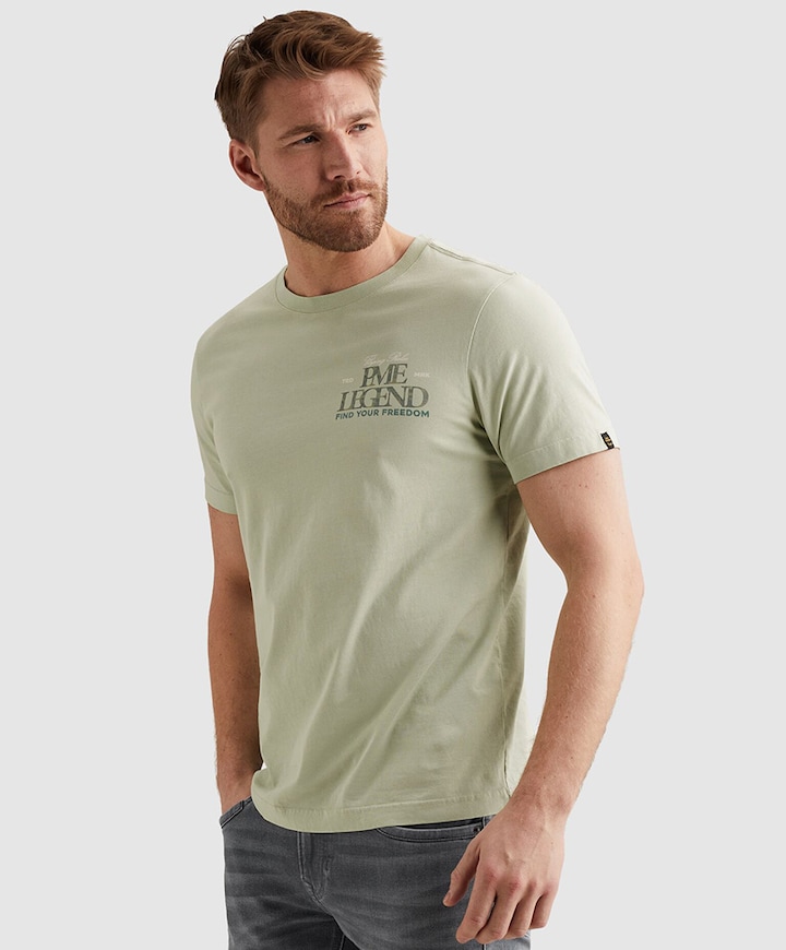 Heren T-shirt groen