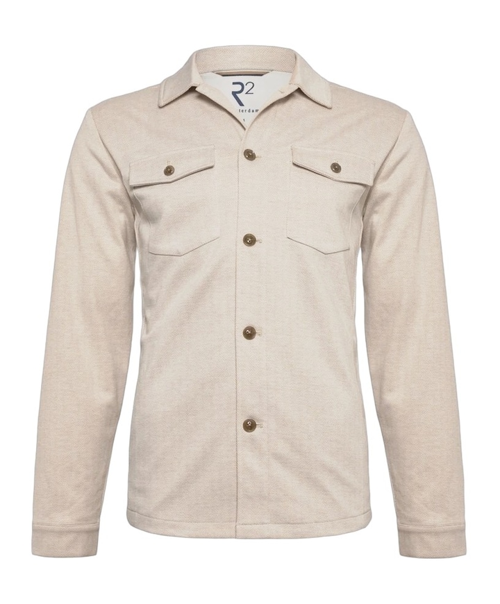 Heren overshirt ecru