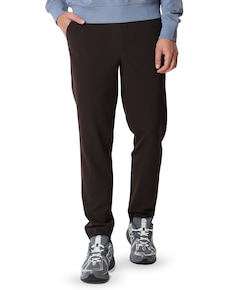 THEOPL 285 MELANGE heren broek bruin