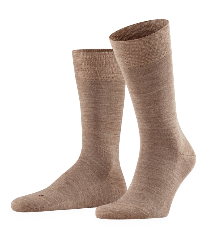 Heren sokken beige