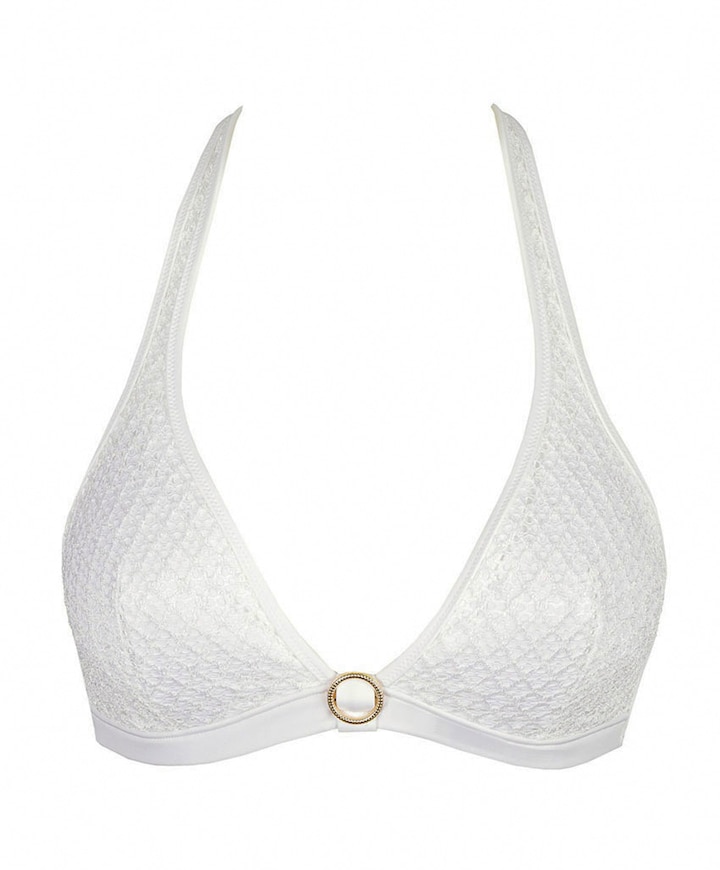 Dames bikinitop ecru