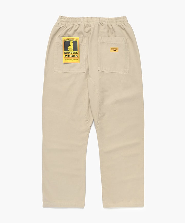 Service Works Canvas Chef Pant heren broek grijs