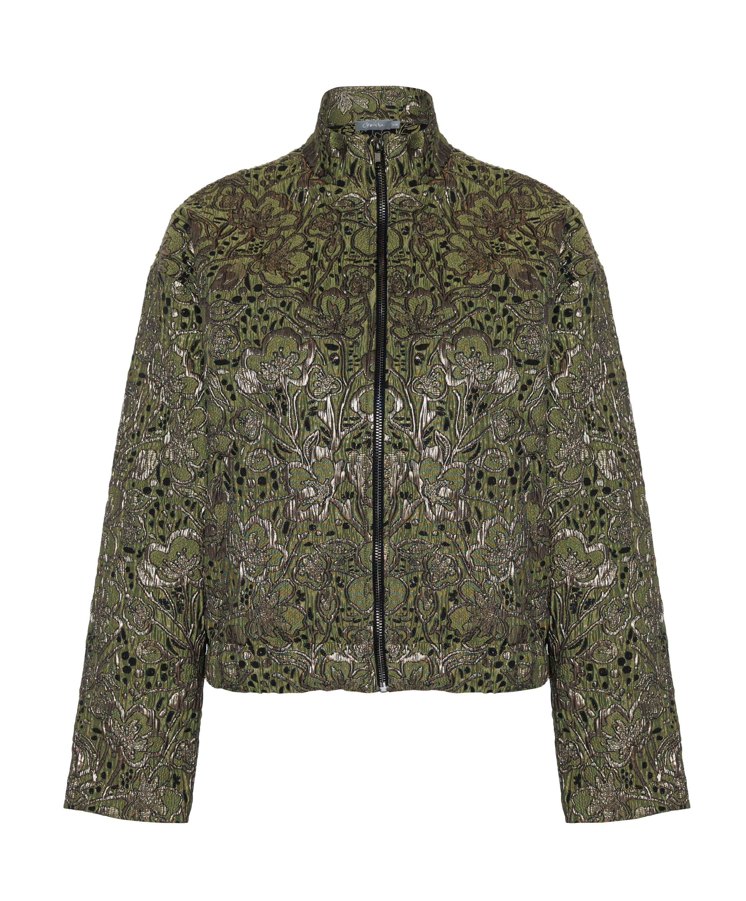 Dames jas groen