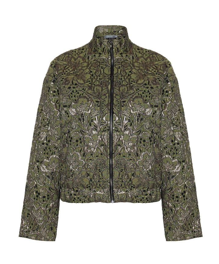 Dames jas groen