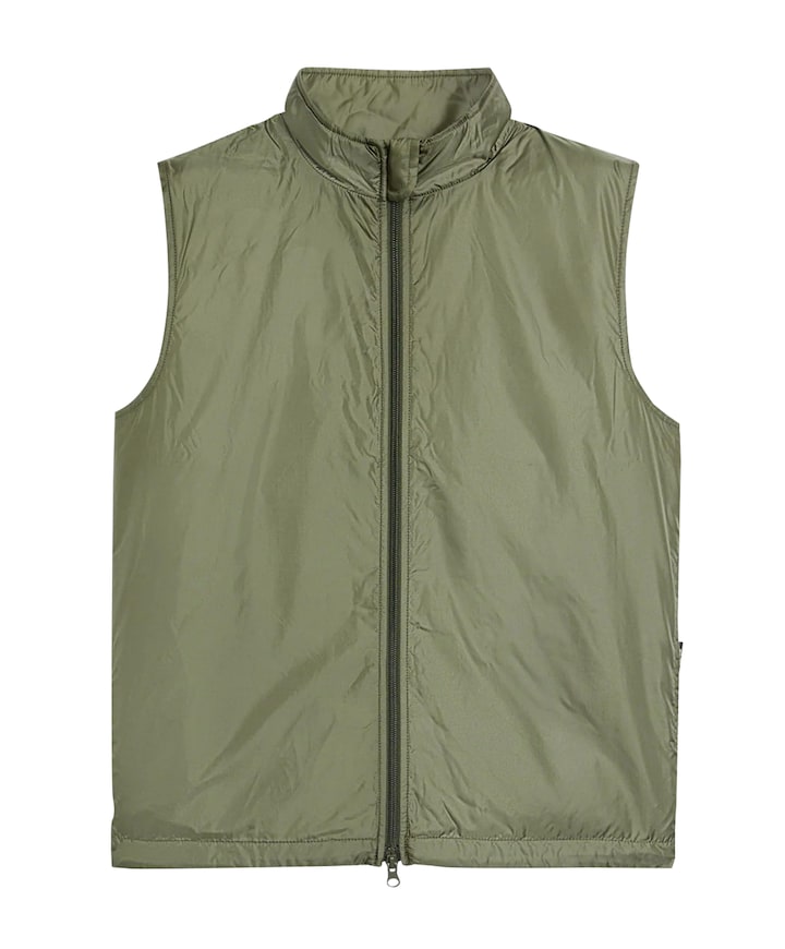 Heren bodywarmer groen