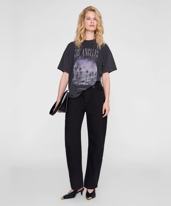 Dames T-shirt zwart