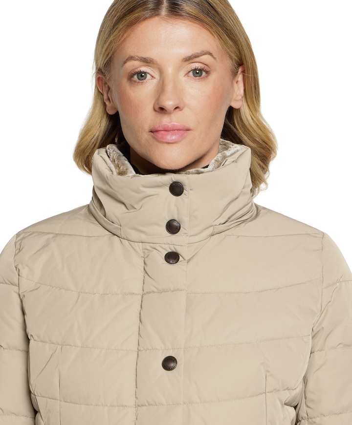 Dames jas beige