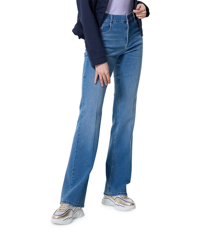 Hose 5-Pocket Slim jeans blauw