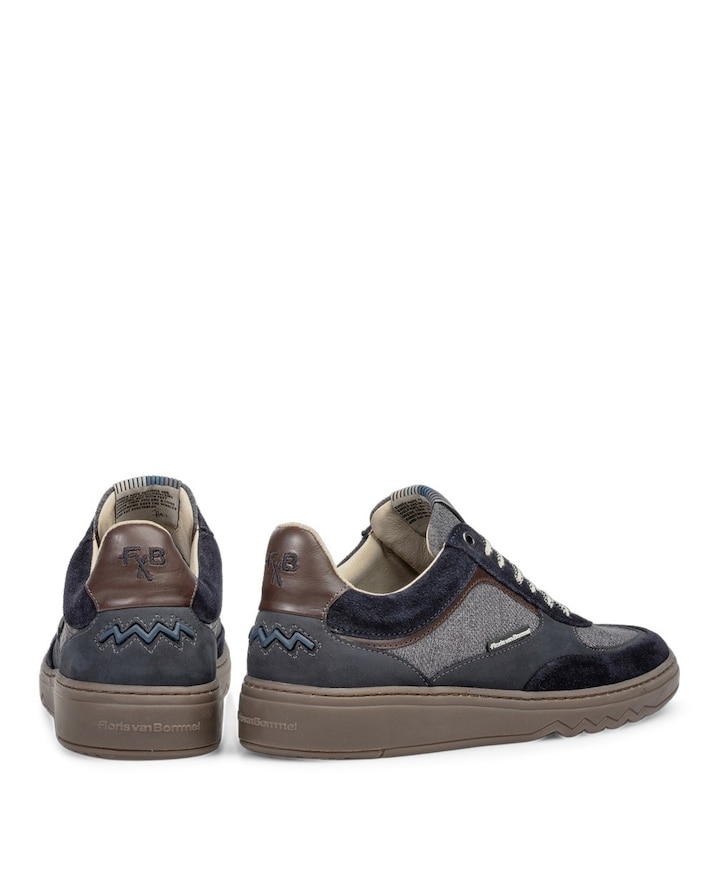 heren veterschoenen blauw
