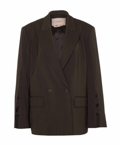 Dames blazer bruin