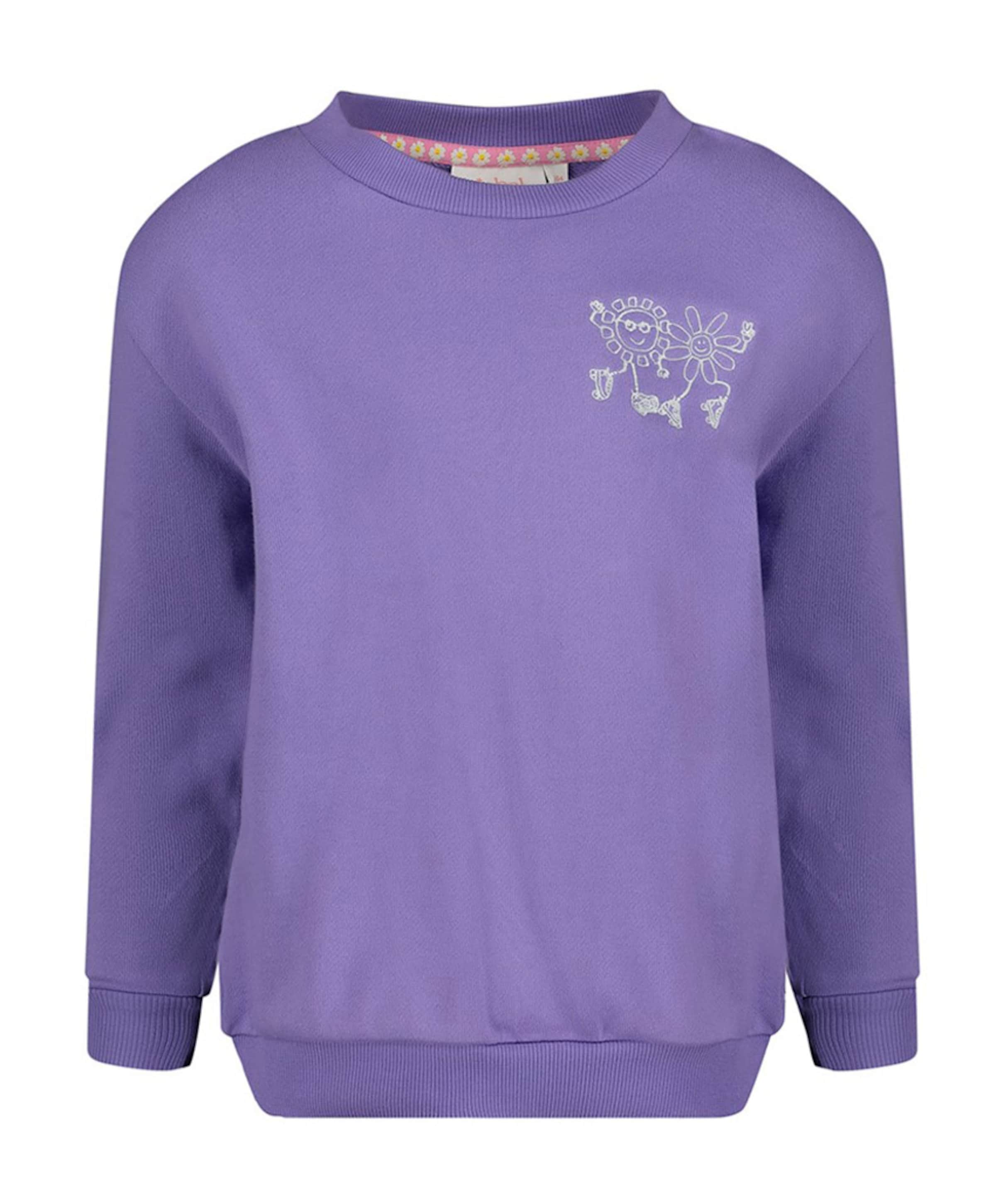 Meisjes sweater paars