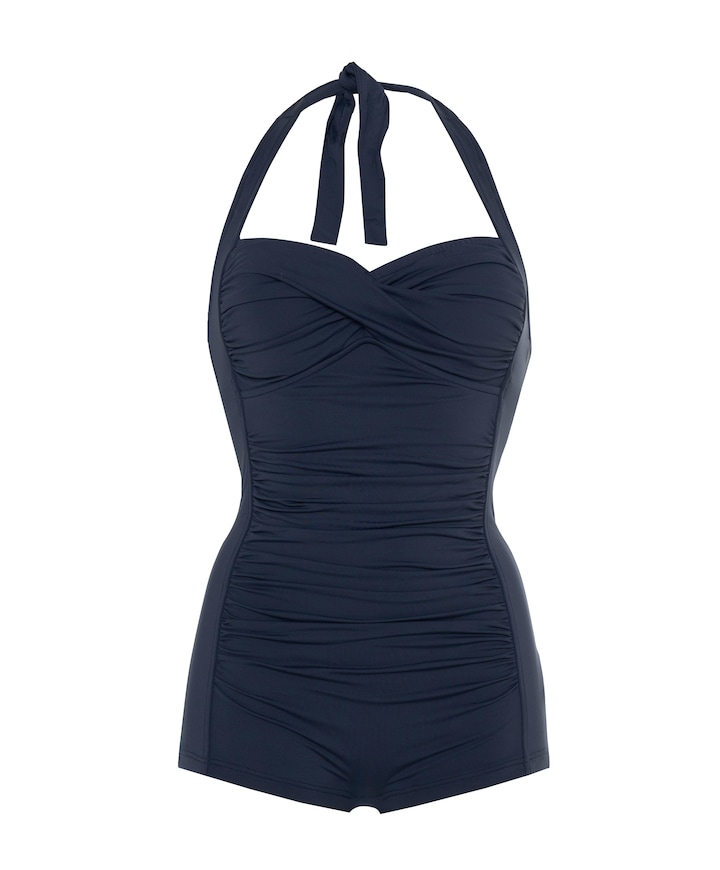 Dames badpak blauw