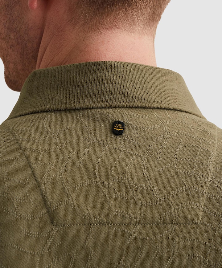 Heren polo groen