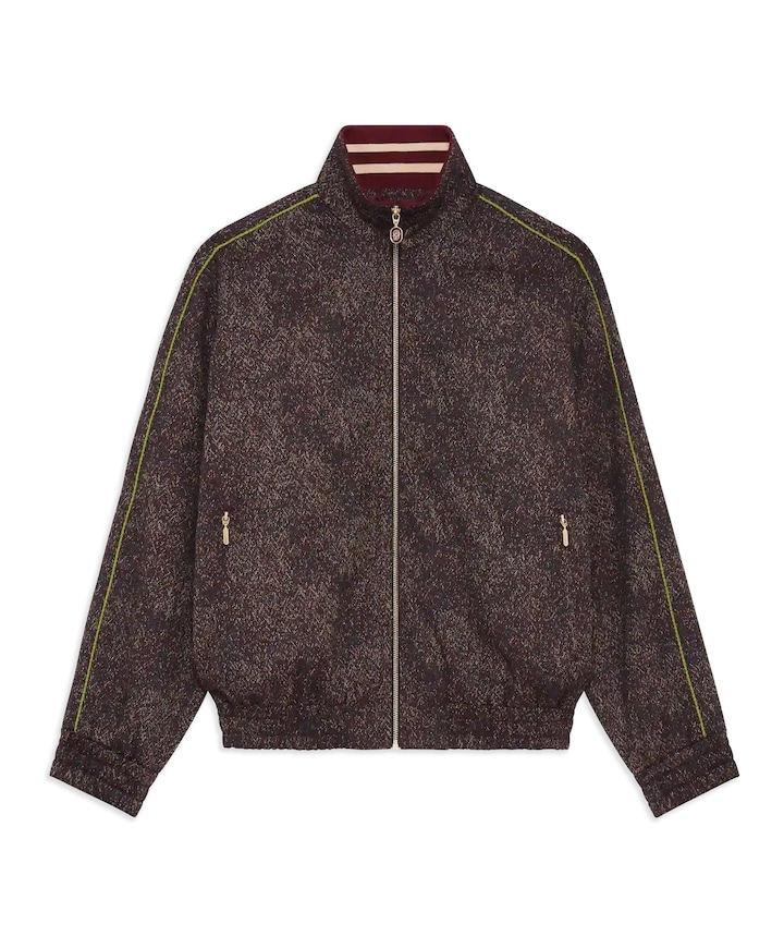Heren jas bordeaux