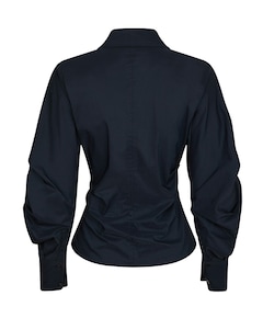Dames blouse blauw