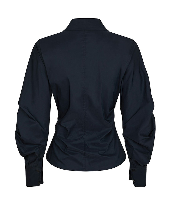 Dames blouse blauw