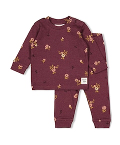 Pyjamaset bordeaux